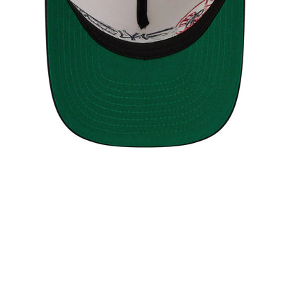 Pictured is this MLB Classic New York Yankees 9FIFTY A-Frame Snapback cap in Cream. 2