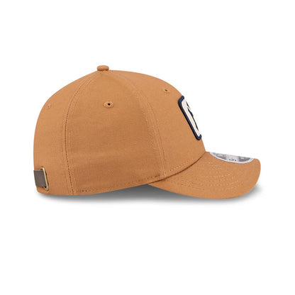 Pictured is this MLB Team Choice New York Yankees 9FORTY M-Crown cap in beige. 7