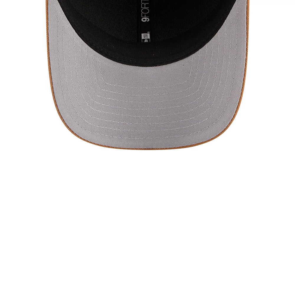 Pictured is this MLB Team Choice New York Yankees 9FORTY M-Crown cap in beige. 3