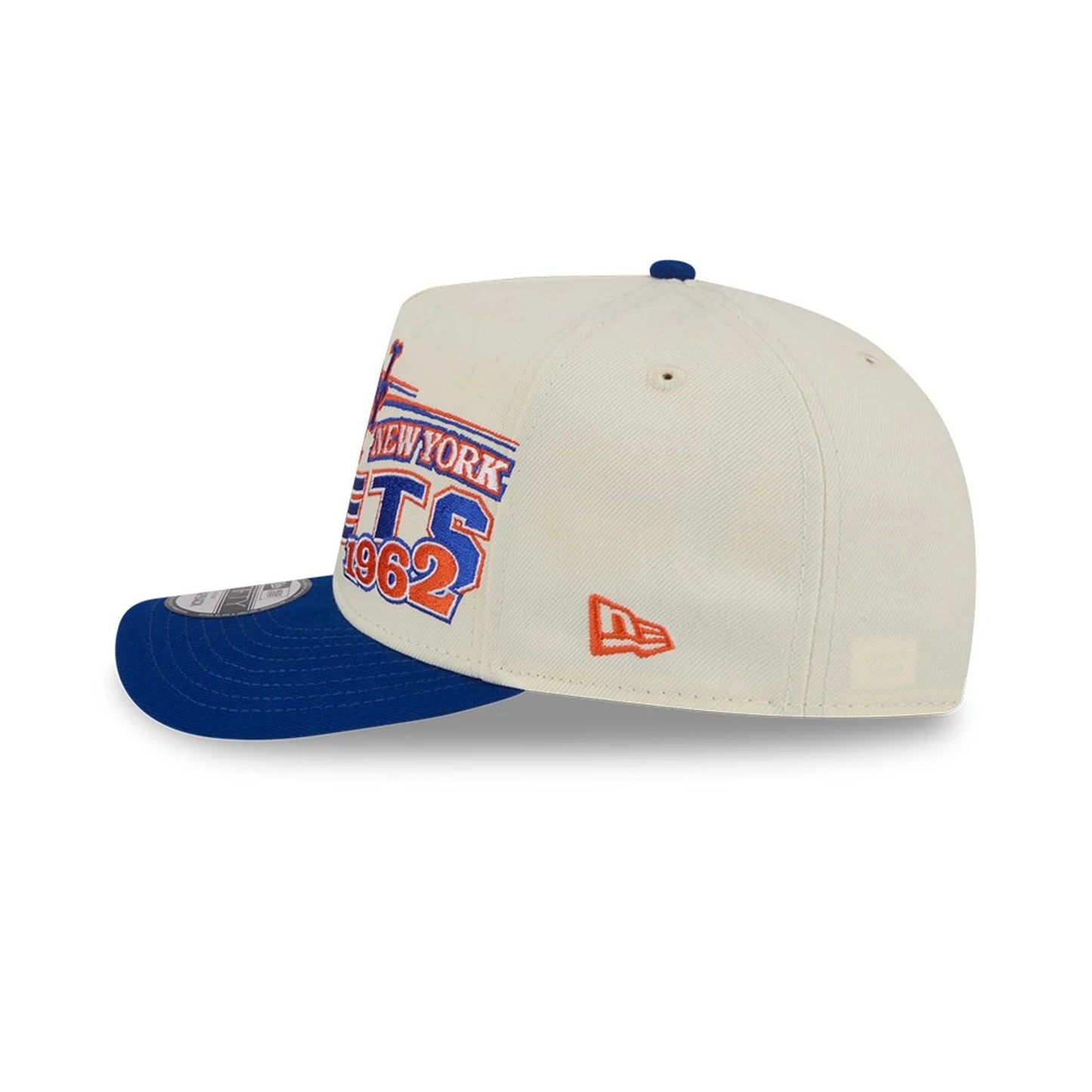 Pictured is this MLB Classic New York Mets 9FIFTY A-Frame Snapback cap in White. 5