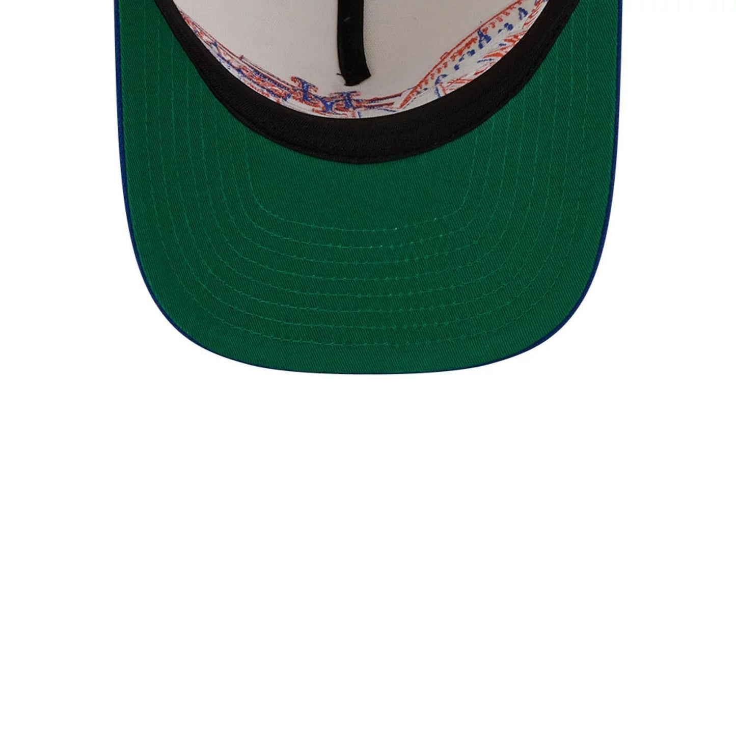 Pictured is this MLB Classic New York Mets 9FIFTY A-Frame Snapback cap in White. 2