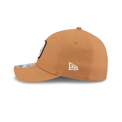 Pictured is this MLB Team Choice LA Dodgers 9FORTY M-Crown cap in beige. 6