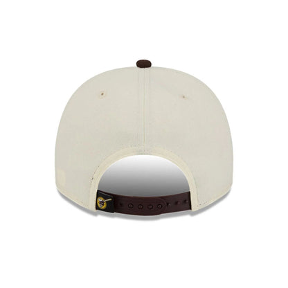 Pictured is this MLB Classic San Diego Padres 9FIFTY A-Frame Snapback cap in White. 7