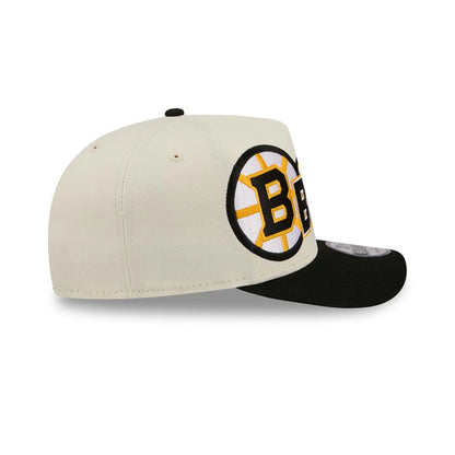 Pictured is this NHL Classic Boston Bruins 9FIFTY A-Frame Snapback cap in White. 6