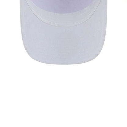 Pictured is this MLB Badged LA Dodgers 9FORTY M-Crown A-Frame Trucker cap in white. 7