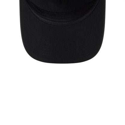 Pictured is this MLB Badged Athletics 9FORTY M-Crown A-Frame Trucker cap in black. 7