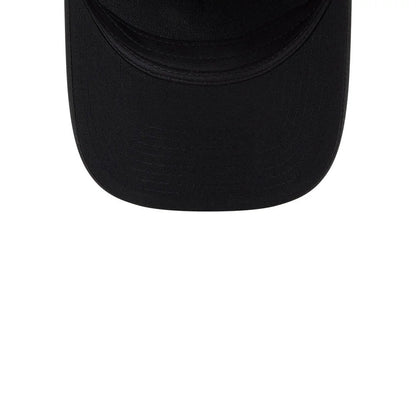 Pictured is this MLB Badged Chicago White Sox 9FORTY M-Crown A-Frame Trucker cap in black. 7