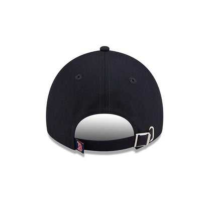 Pictured is this MLB Rhinestone Boston Red Sox Casual Classic cap in navy. 7