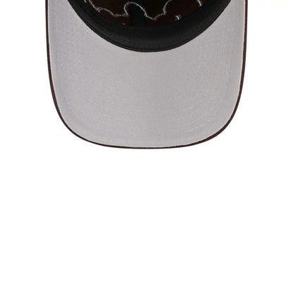 Pictured is this MLB Rhinestone San Diego Padres Casual Classic cap in dark brown. 2