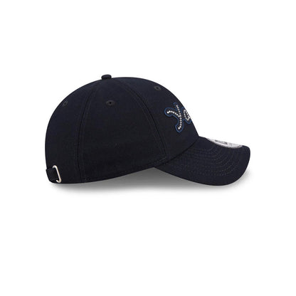 Pictured is this MLB Rhinestone New York Yankees Casual Classic cap in navy. 6