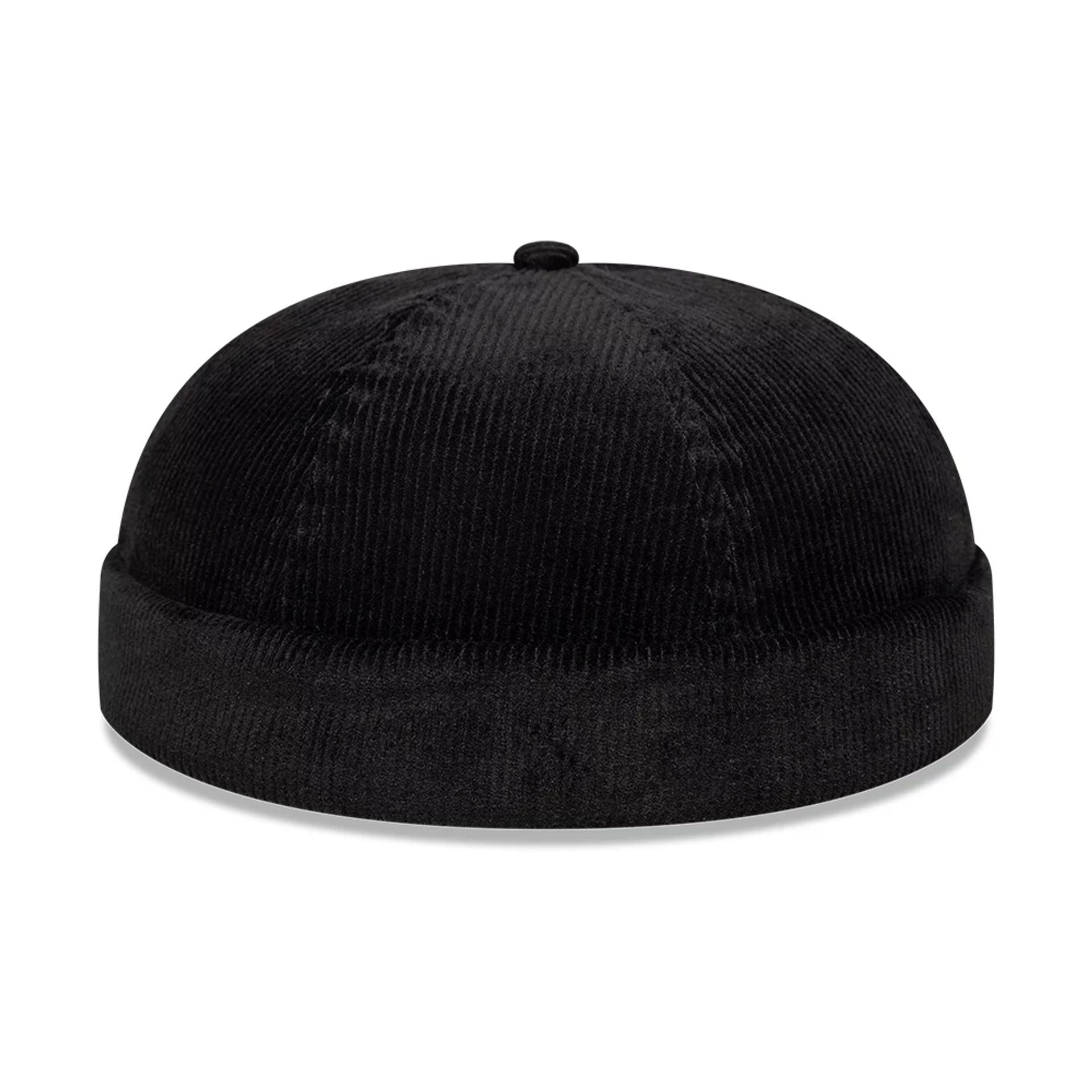 New Era Cord Black Docker Adjustable Hat 4