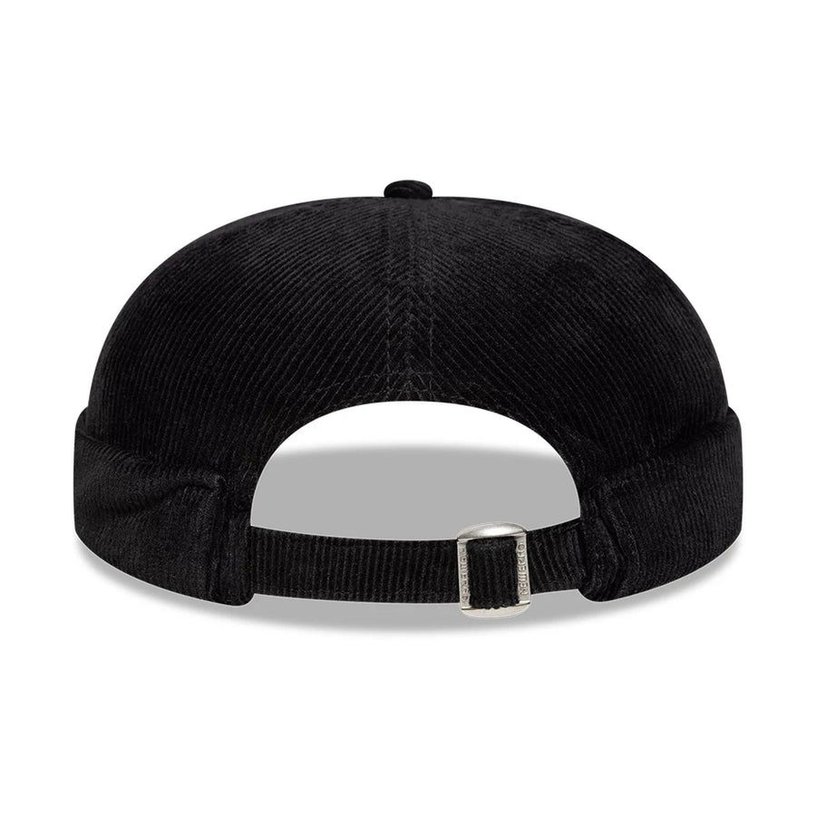 New Era Cord Black Docker Adjustable Hat 2