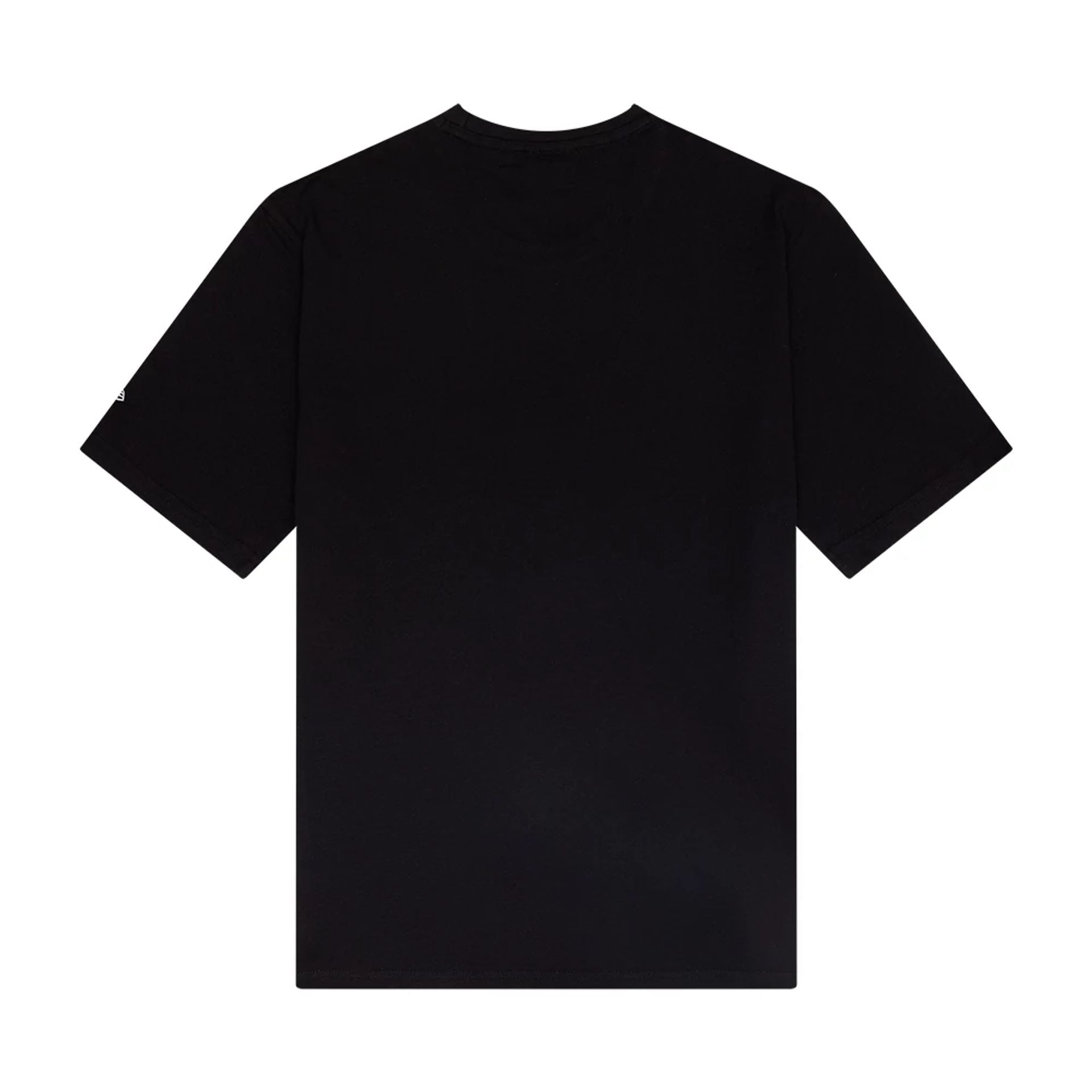 The Male model is wearing LA Lakers NBA Graphic Black T-Shirt 2