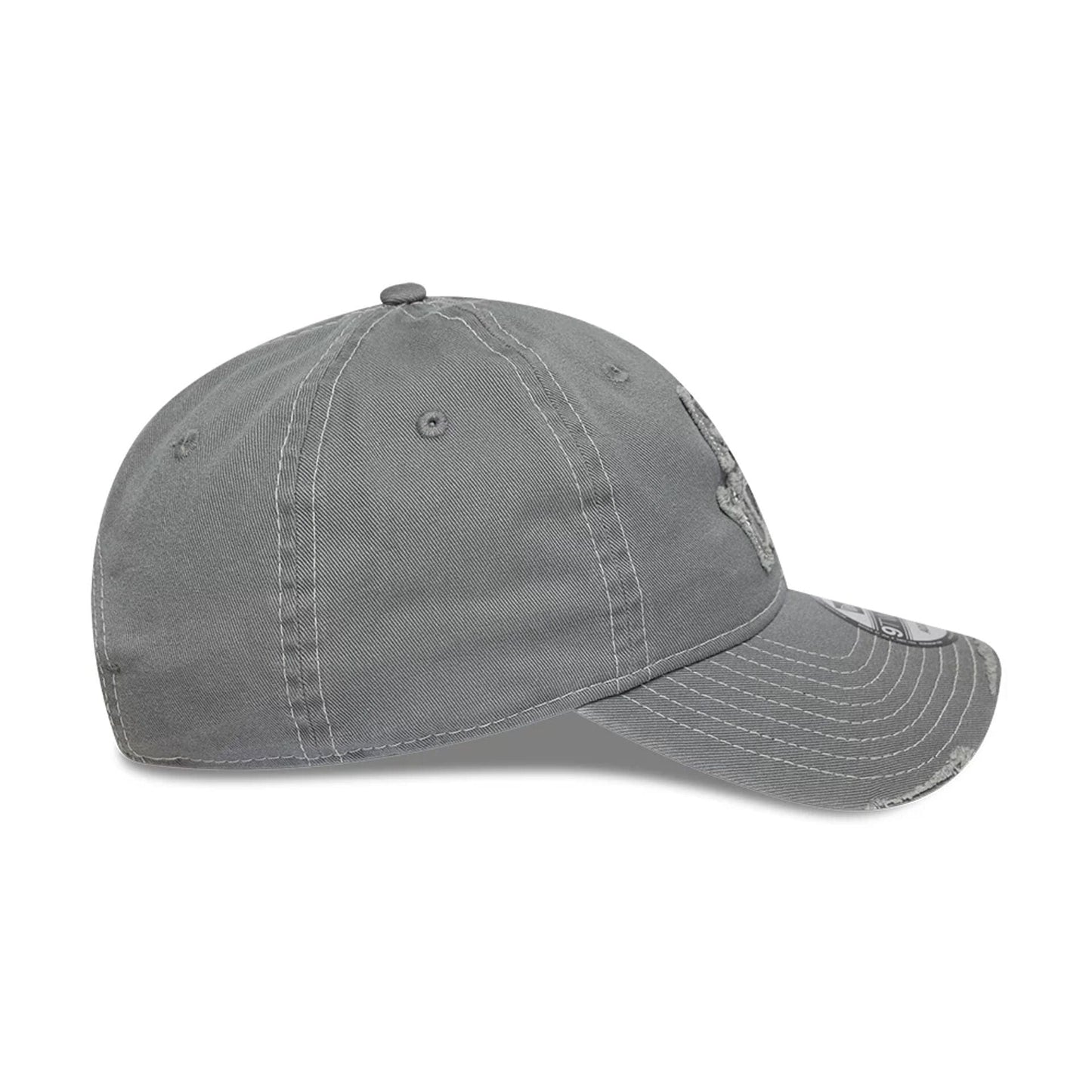 This is a  New Era New York Washed Grey 9TWENTY Adjustable Cap 7