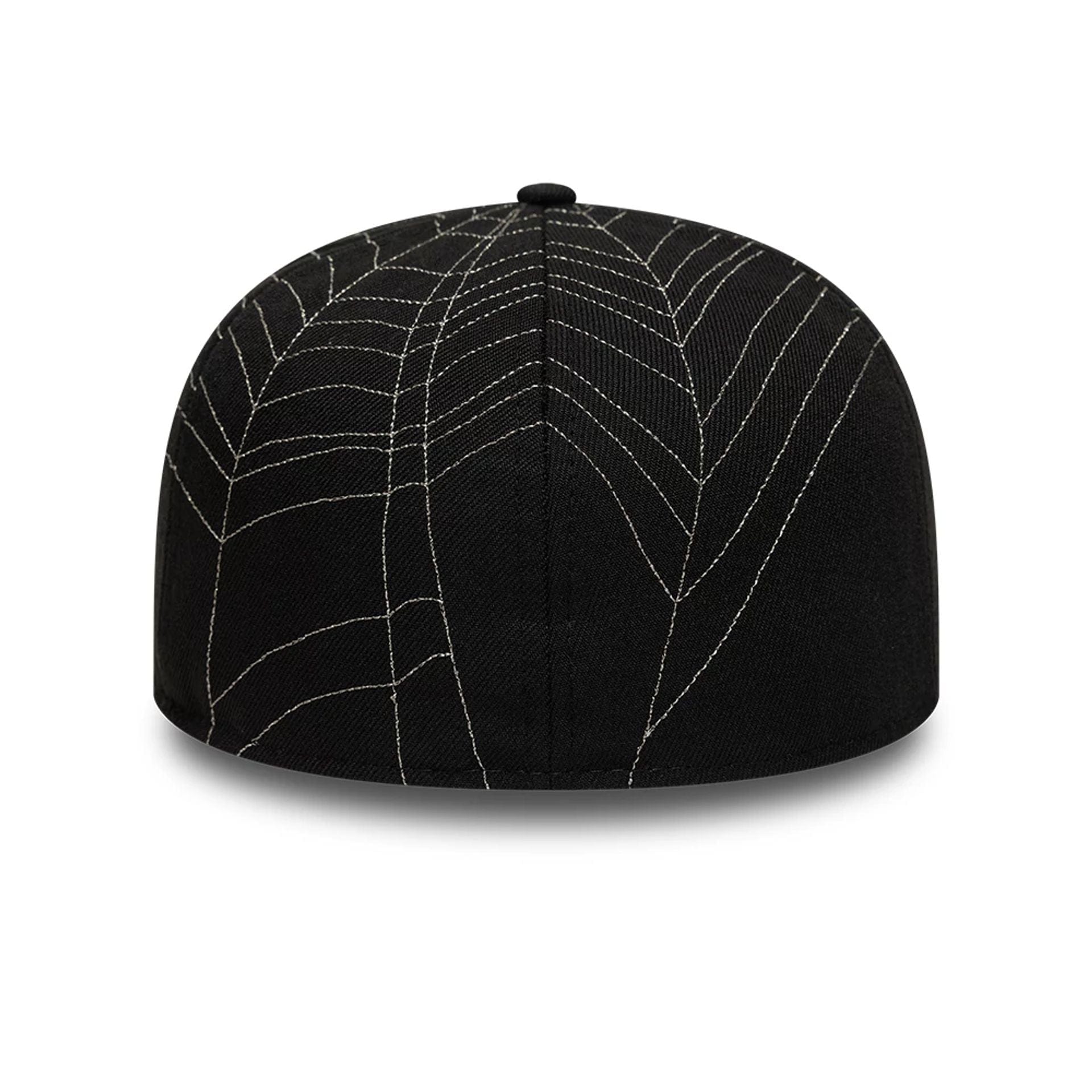 This is a  New Era Spider Web Black 59FIFTY Fitted Cap 6
