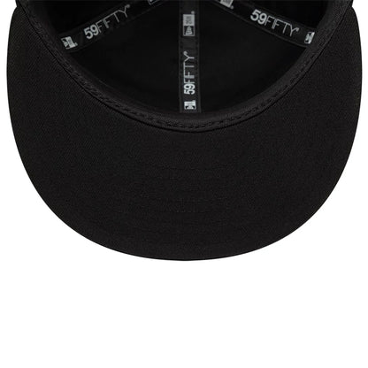 This is a  New Era Spider Web Black 59FIFTY Fitted Cap 7