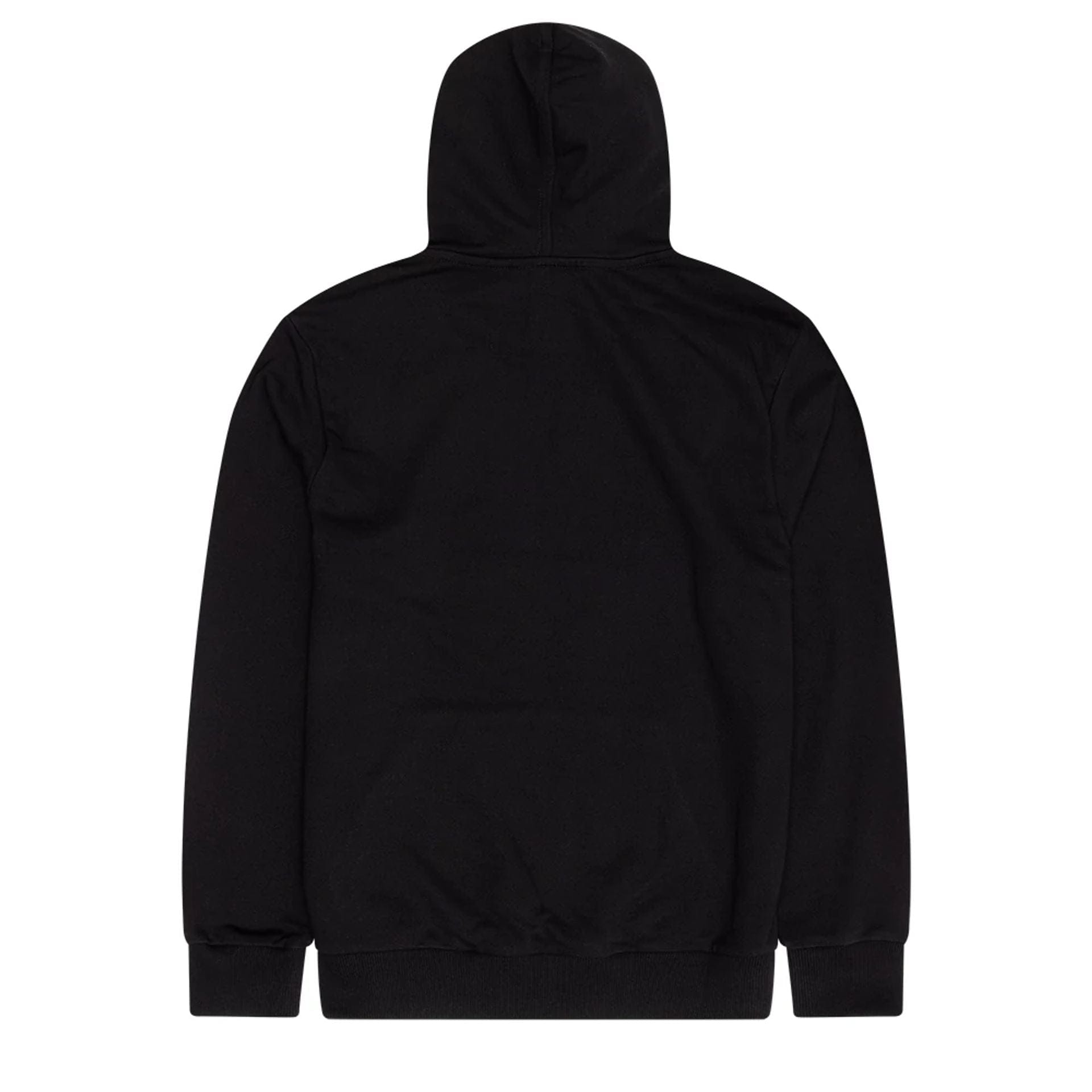 The Male model is wearing LA Lakers NBA Wordmark Black Pullover Hoodie 2