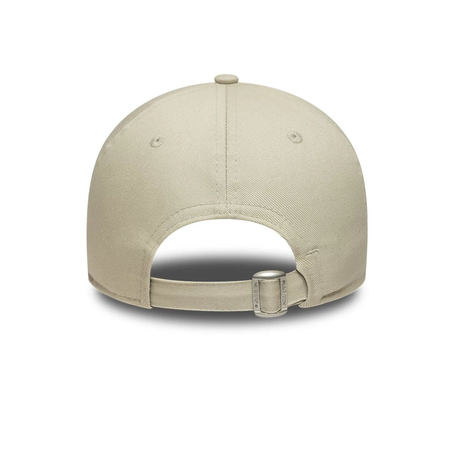This is a  New Era Slogan Light Beige 9TWENTY Adjustable Cap 5