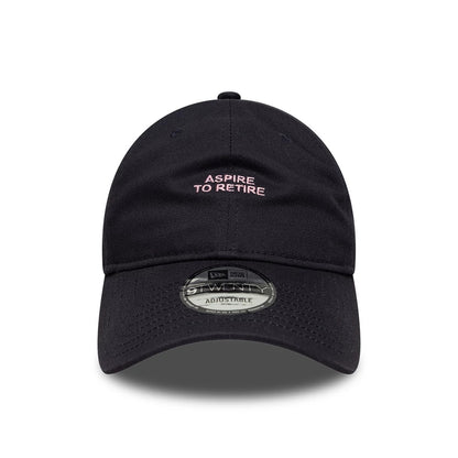 This is a  New Era Slogan Navy 9TWENTY Adjustable Cap 2