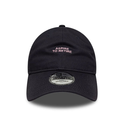 This is a  New Era Slogan Navy 9TWENTY Adjustable Cap 2