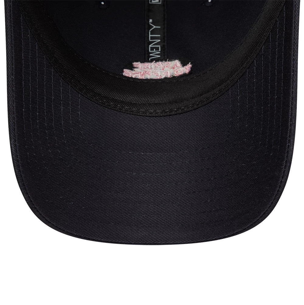 This is a  New Era Slogan Navy 9TWENTY Adjustable Cap 7