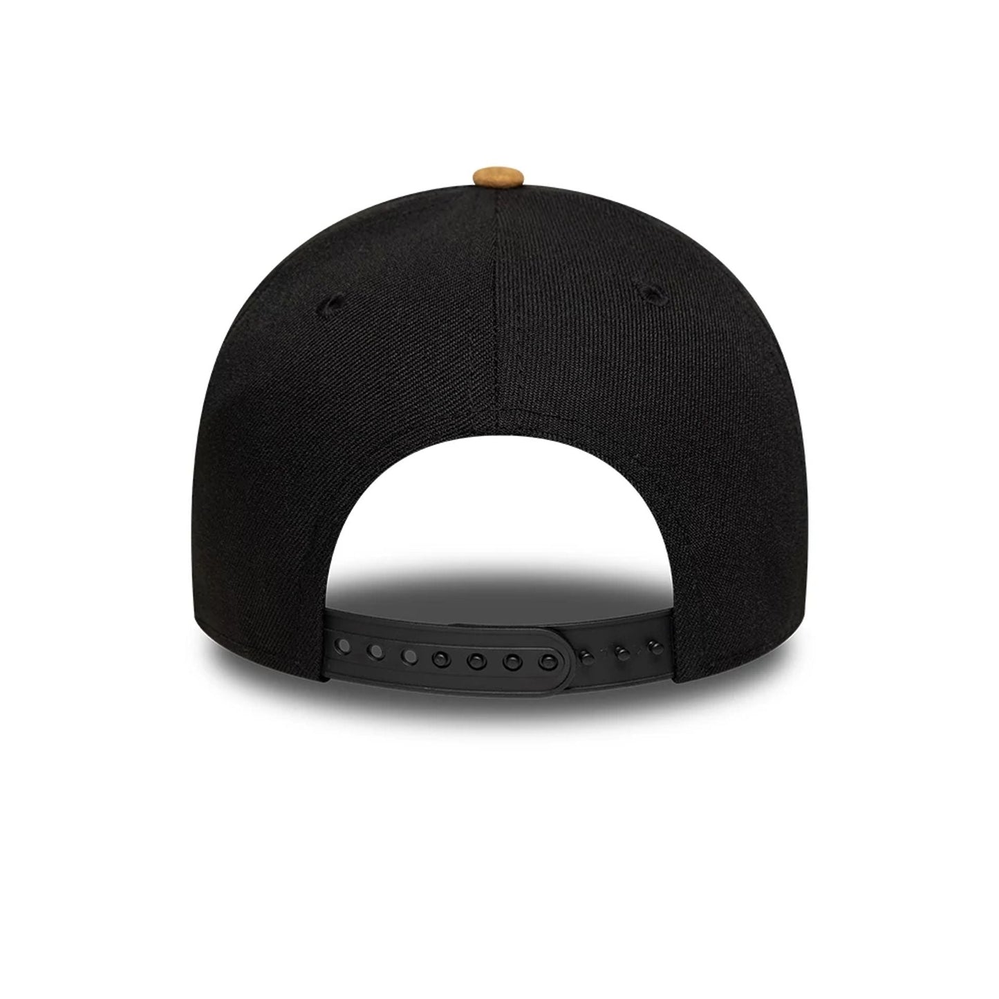 This is a LA Dodgers MLB Suede Visor Black 9FORTY E-Frame Adjustable Cap 7