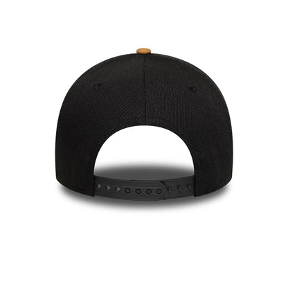 This is a Chicago White Sox MLB Suede Visor Black 9FORTY E-Frame Adjustable Cap 6