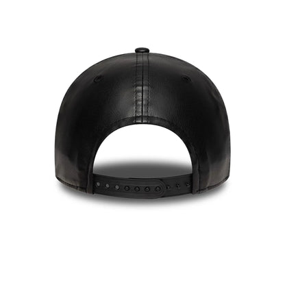 This is a  New Era PU Black 9FORTY M-Crown Adjustable Cap 6