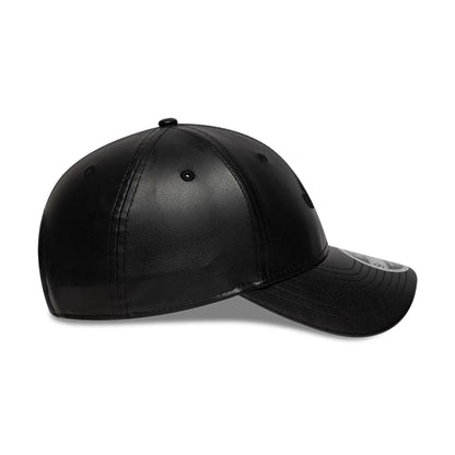 This is a  New Era PU Black 9FORTY M-Crown Adjustable Cap 5