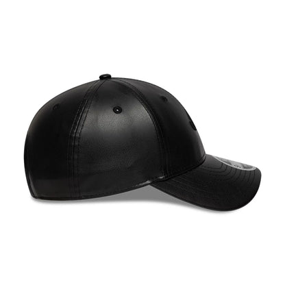 This is a  New Era PU Black 9FORTY M-Crown Adjustable Cap 5