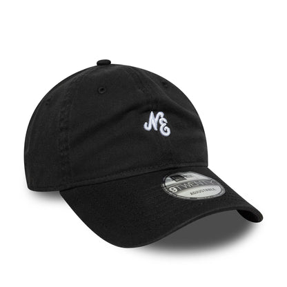 This is a  New Era Washed Mini Logo Black 9TWENTY Adjustable Cap 3