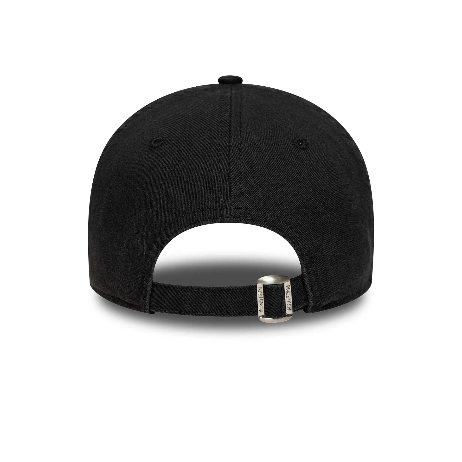 This is a  New Era Washed Mini Logo Black 9TWENTY Adjustable Cap 6