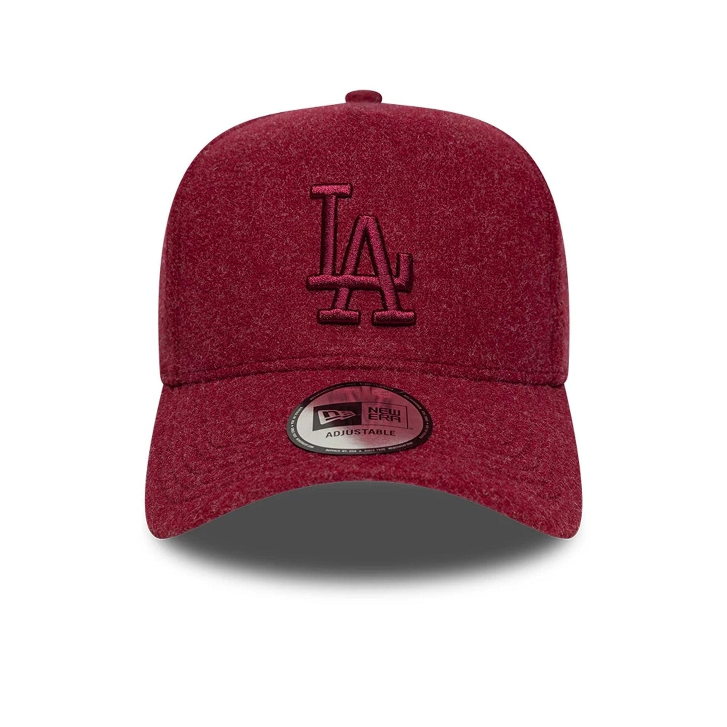 This is a LA Dodgers MLB Melton Dark Red 9FORTY E-Frame Adjustable Cap 2