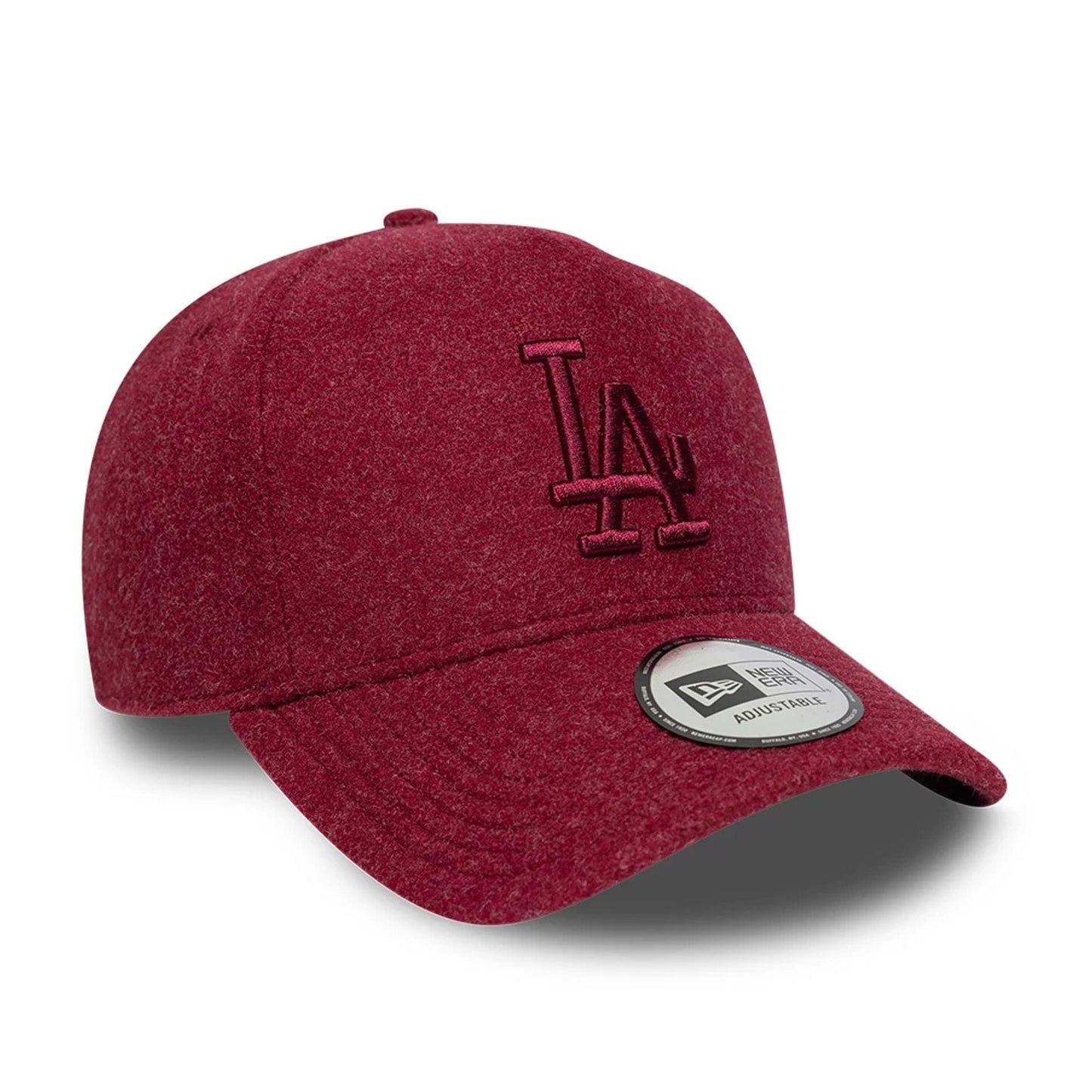 This is a LA Dodgers MLB Melton Dark Red 9FORTY E-Frame Adjustable Cap 3