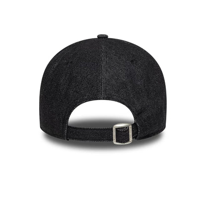 This is a LA Dodgers MLB Denim Black 9FORTY Adjustable Cap 6