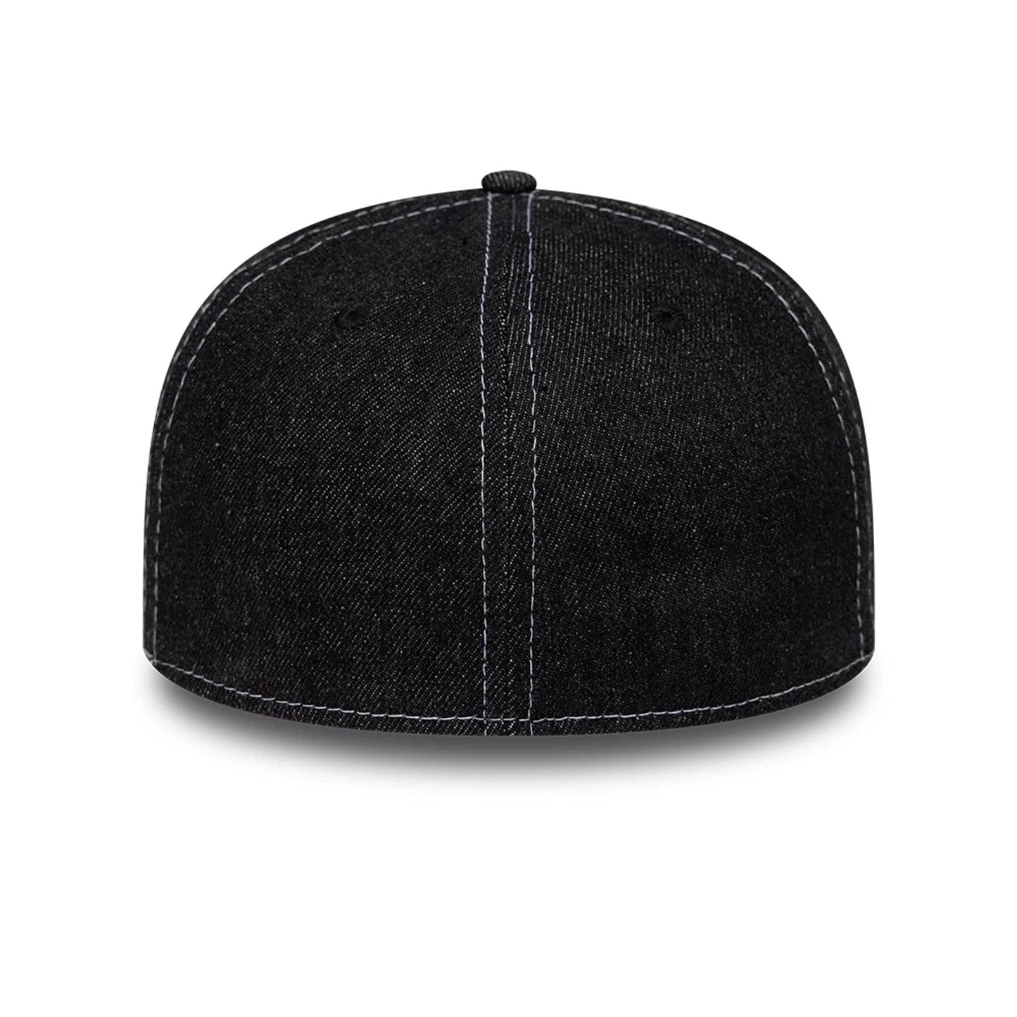 This is a  New Era Denim Black 59FIFTY Fitted Cap 7