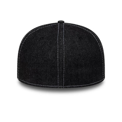 This is a  New Era Denim Black 59FIFTY Fitted Cap 7