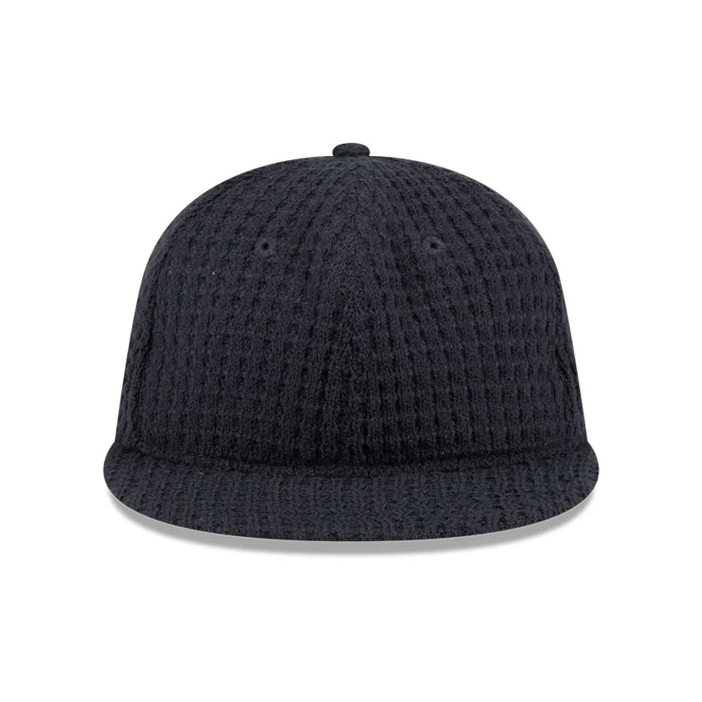 This is a  New Era Waffle Knit Navy Retro Crown 9FIFTY Adjustable Cap 3