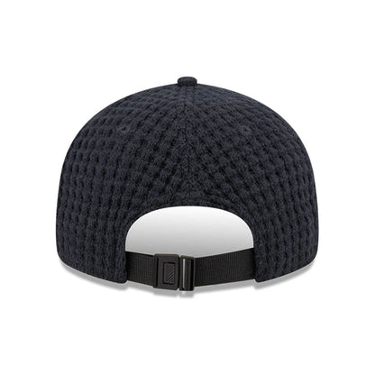 This is a  New Era Waffle Knit Navy Retro Crown 9FIFTY Adjustable Cap 5