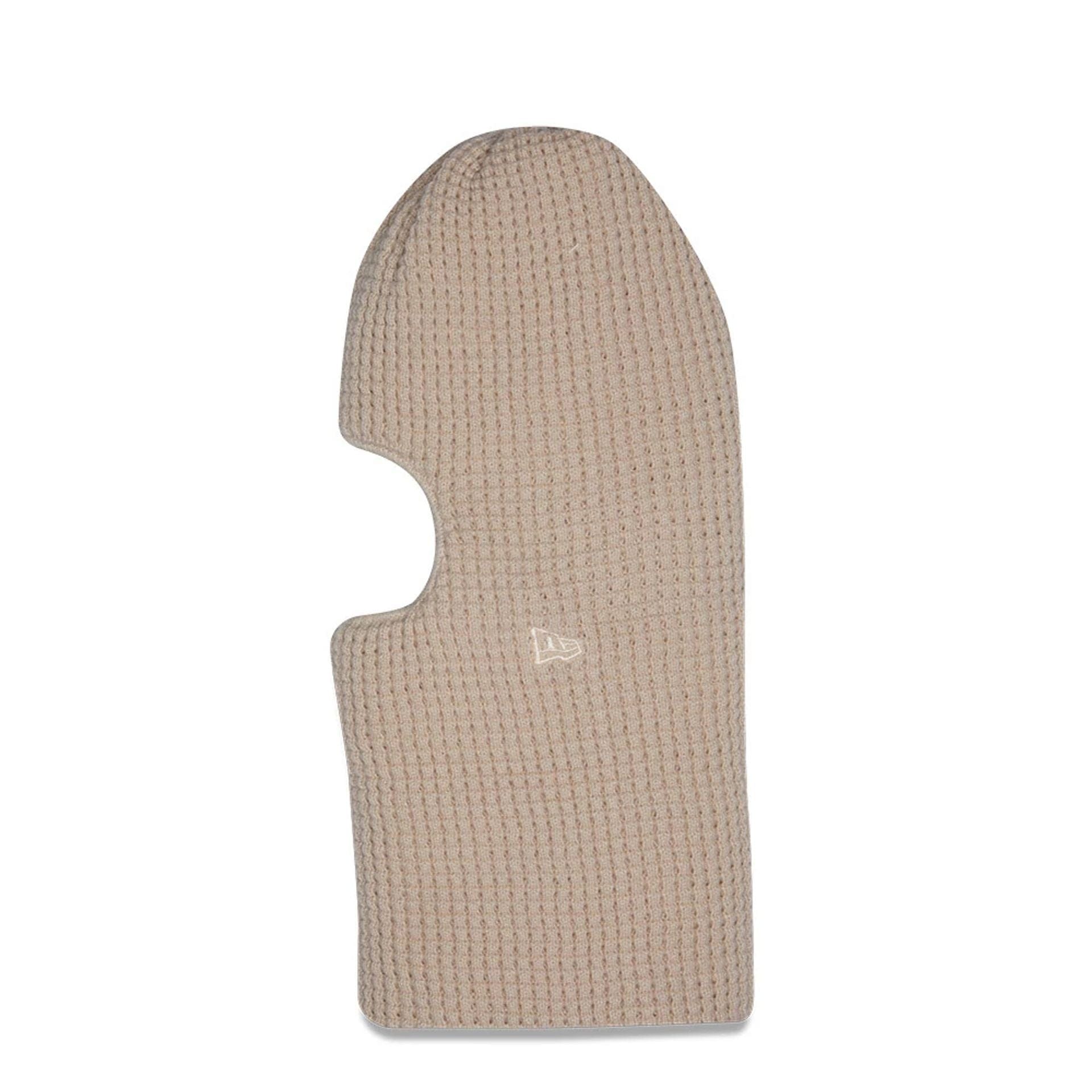 This is a  New Era Waffle Knit Light Beige Balaclava  2