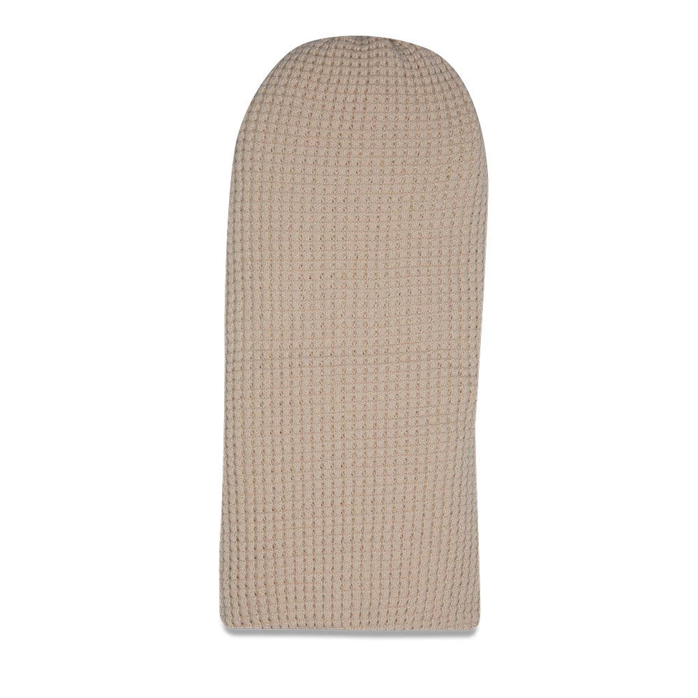 This is a  New Era Waffle Knit Light Beige Balaclava 3