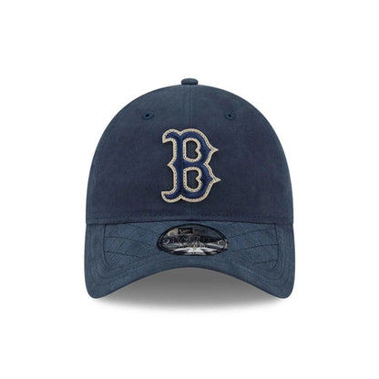 This is a Boston Red Sox MLB Quilted Navy 9TWENTY Adjustable Cap 2
