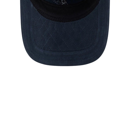 This is a Atlanta Braves MLB Quilted Navy 9TWENTY Adjustable Cap 7