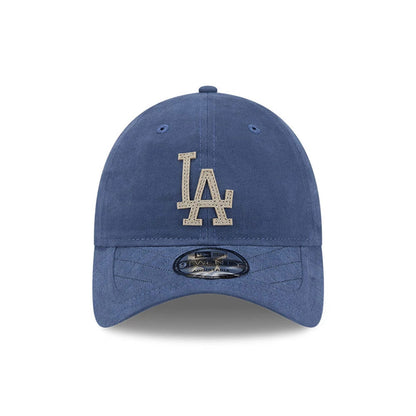 This is a LA Dodgers MLB Quilted Dark Blue 9TWENTY Adjustable Cap 2