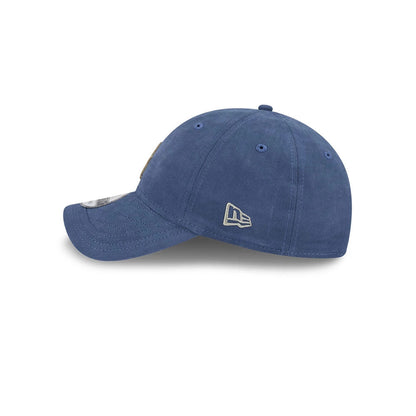This is a LA Dodgers MLB Quilted Dark Blue 9TWENTY Adjustable Cap 5