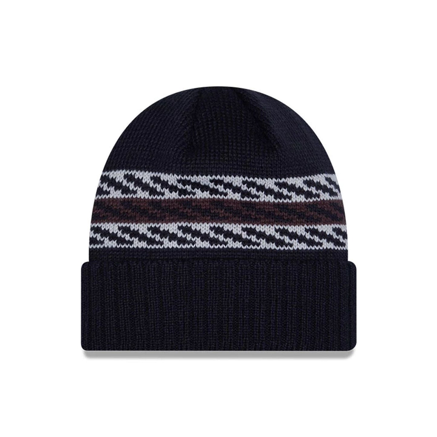 This is a Boston Red Sox MLB Quilted Navy Cuff knit Beanie Hat 3