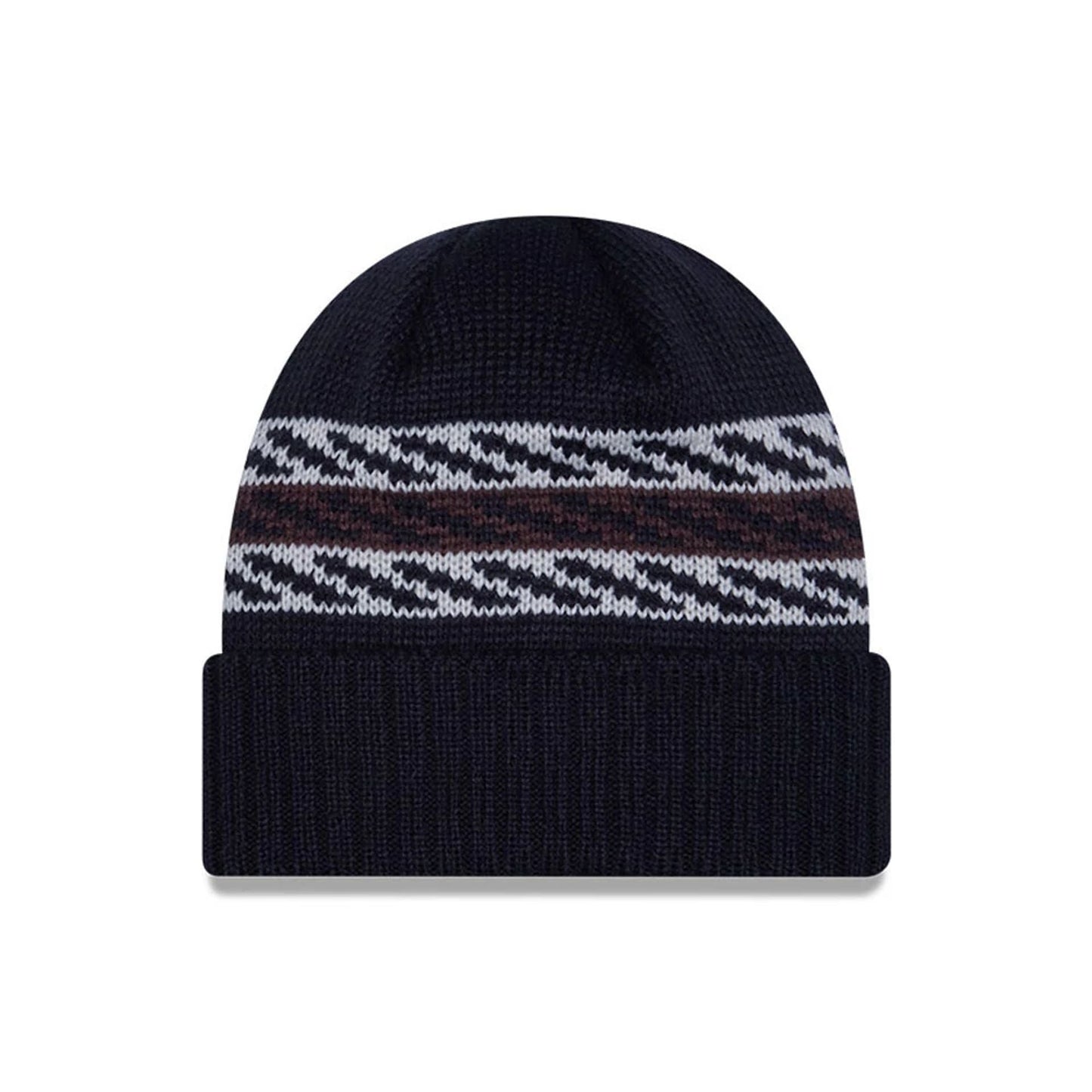 This is a New York Yankees MLB Quilted Navy Cuff knit Beanie Hat 3