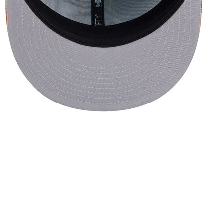 Pictured is this Letterman Hey Arnold 59FIFTY Fitted cap in turquoise. 2