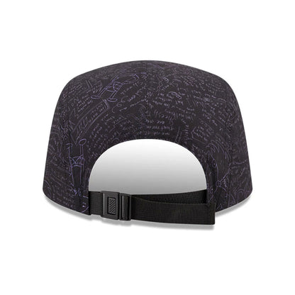 Pictured is this All Over Print Hey Arnold Camper cap in black. 5