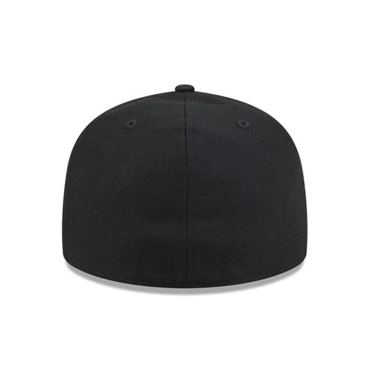 Pictured is this We Were On A Break Friends 59FIFTY A-Frame Fitted cap in black. 5
